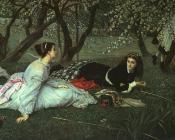 Le Printemps,Spring - 詹姆斯·蒂索